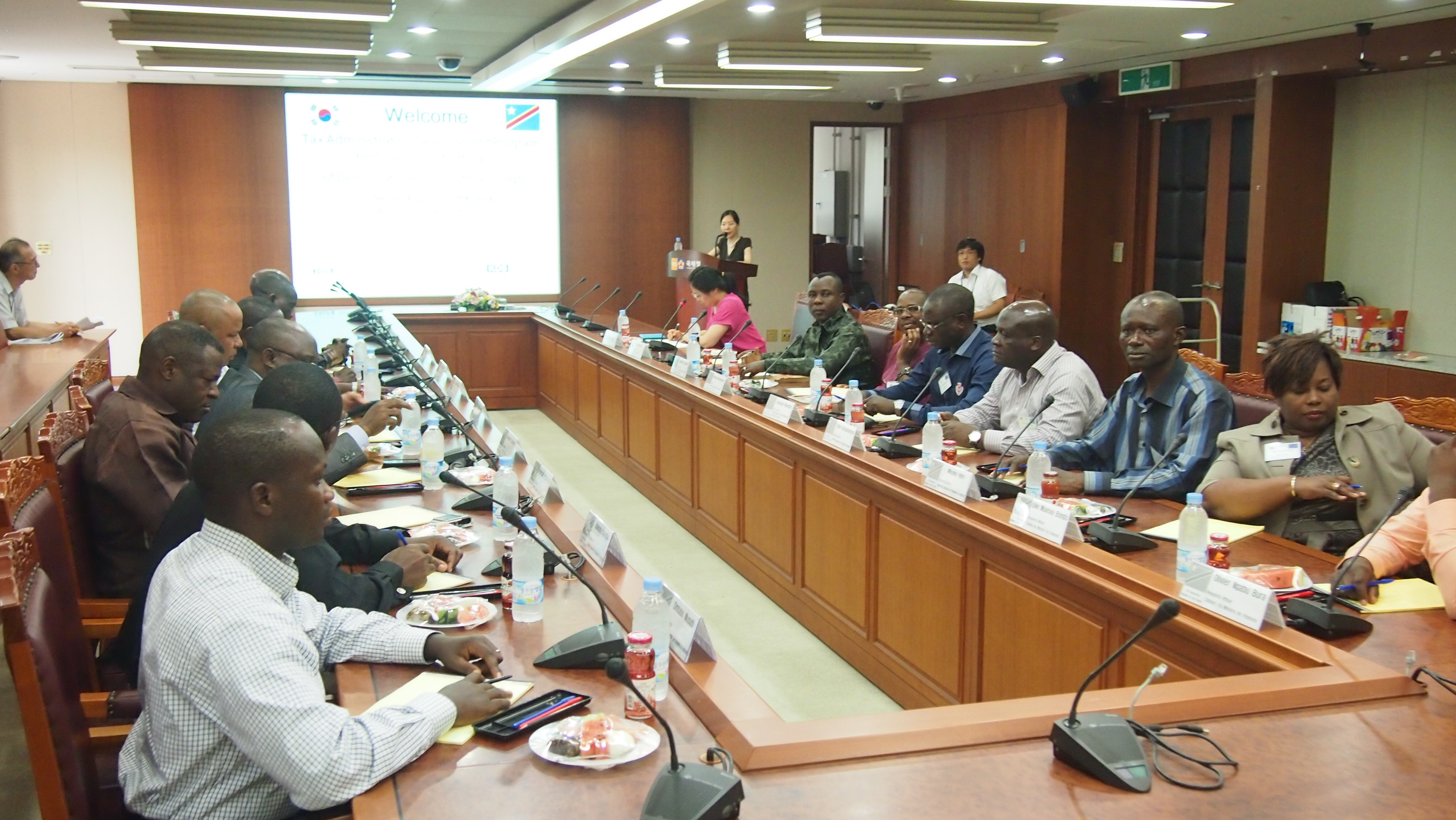 NTS hosts tax officials from DRC 이미지 1